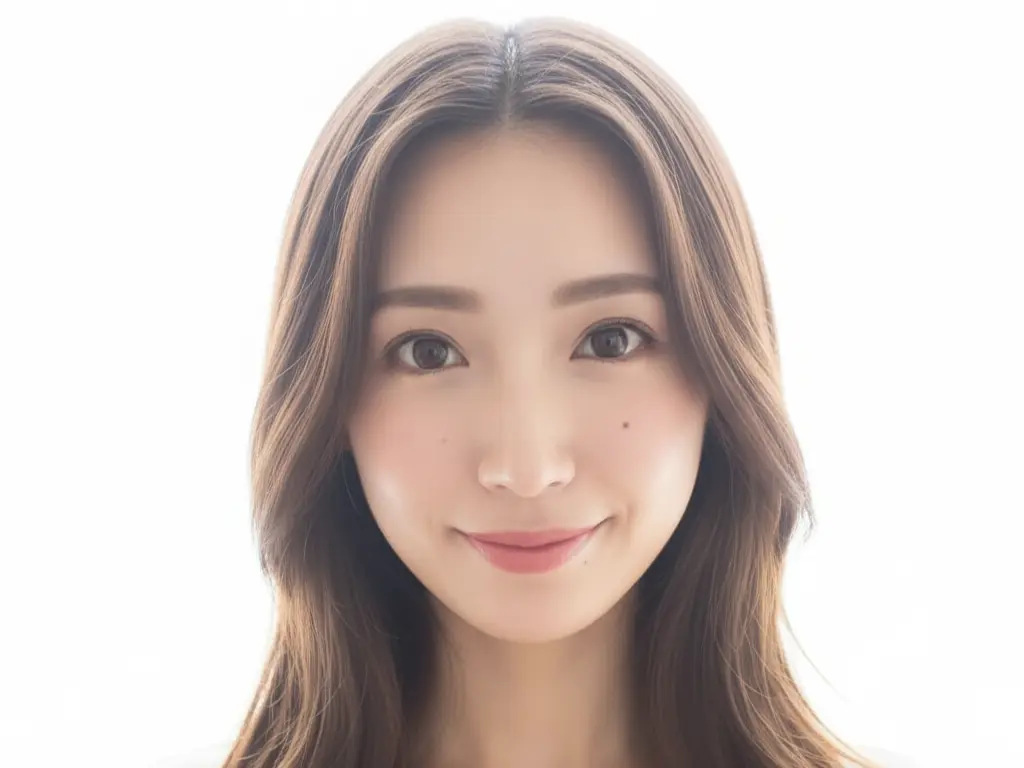 自分らしく輝く女性のポートレート